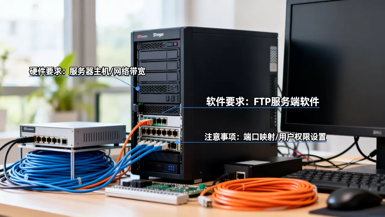 FTP服务器搭建需要什么条件?,搭建FTP服务器要注意什么? FTP服务器搭建需要什么条件?,搭建FTP服务器要注意什么?