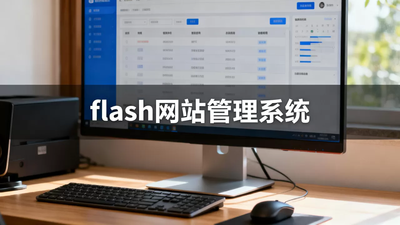 flash网站管理系统 flash网站管理系统