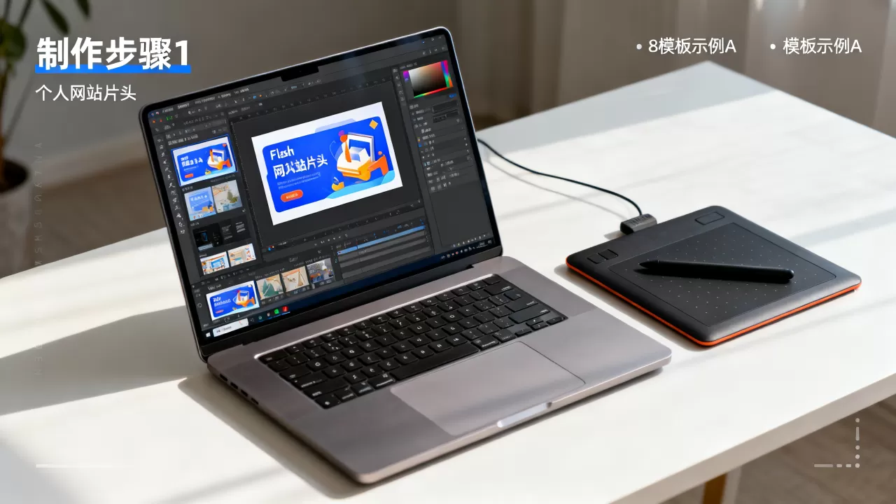 flash个人网站片头如何制作，有哪些模板？