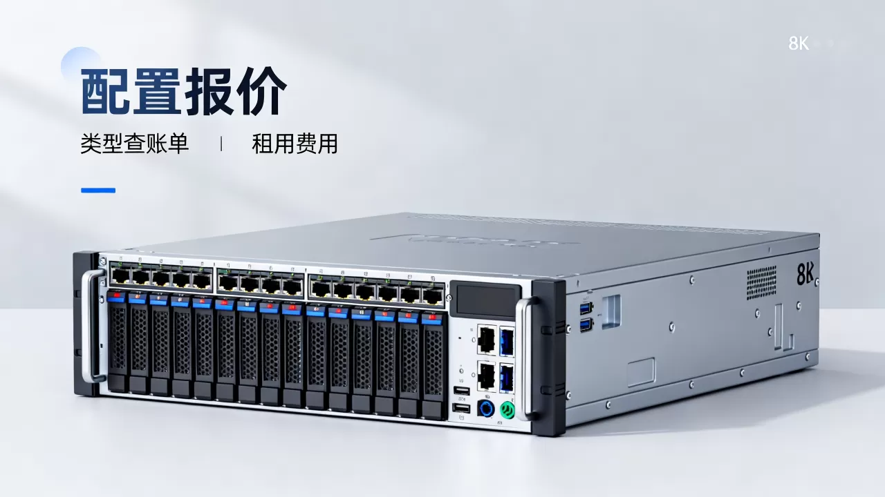 服务器怎么按配置报价和按类型查账单，服务器租用一个月多少钱？