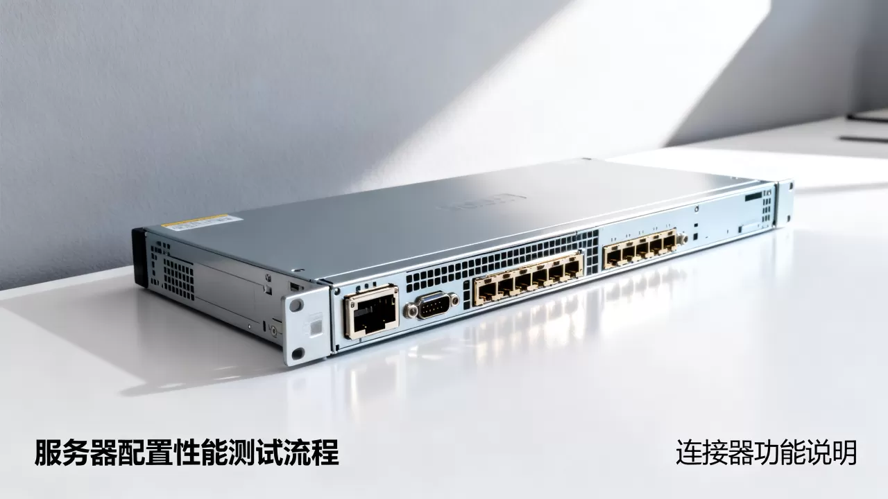 服务器配置性能测试怎么做？配置性能测试连接器有什么作用？
