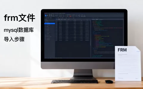 frm文件导入mysql数据库