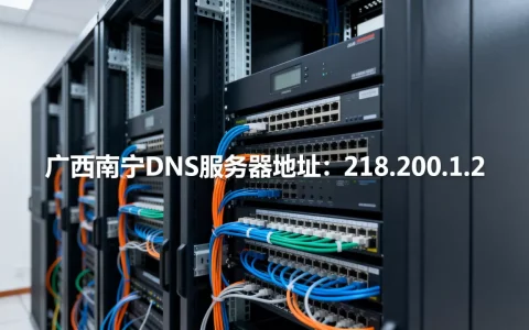 广西南宁dns的服务器地址是多少
