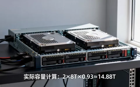 服务器阵列2个8T到底显示多少T，实际容量怎么算