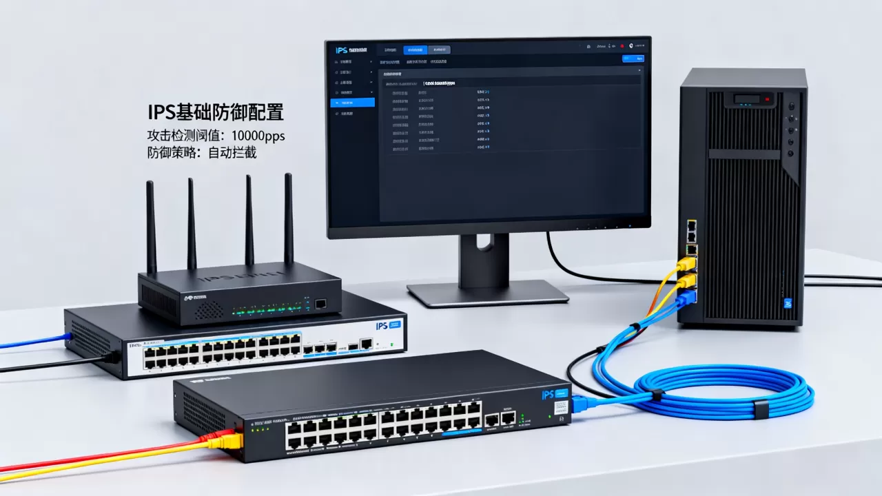ip防御ddos攻击_配置IPS基础防御