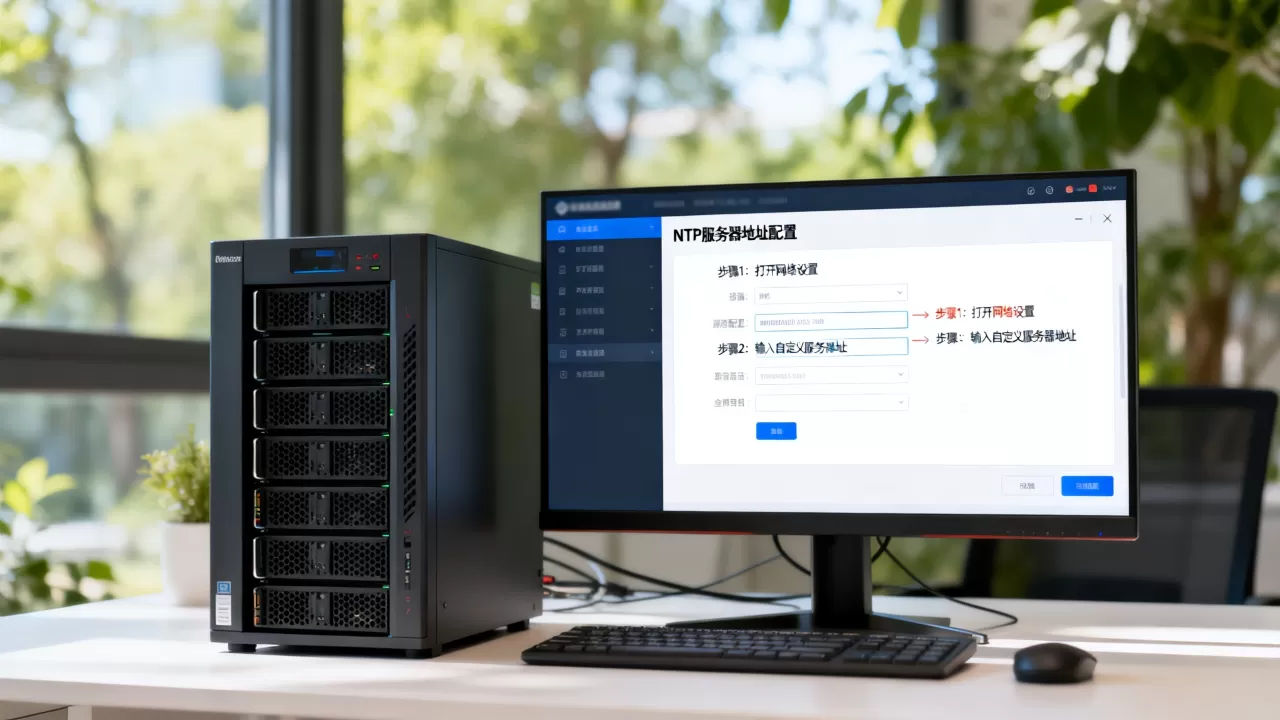 如何配置服务器地址以自定义NTP服务器地址？，怎么设置？