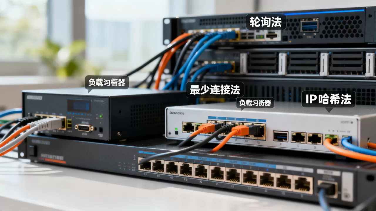 服务器的负载平衡如何实现，有哪些常用方法？