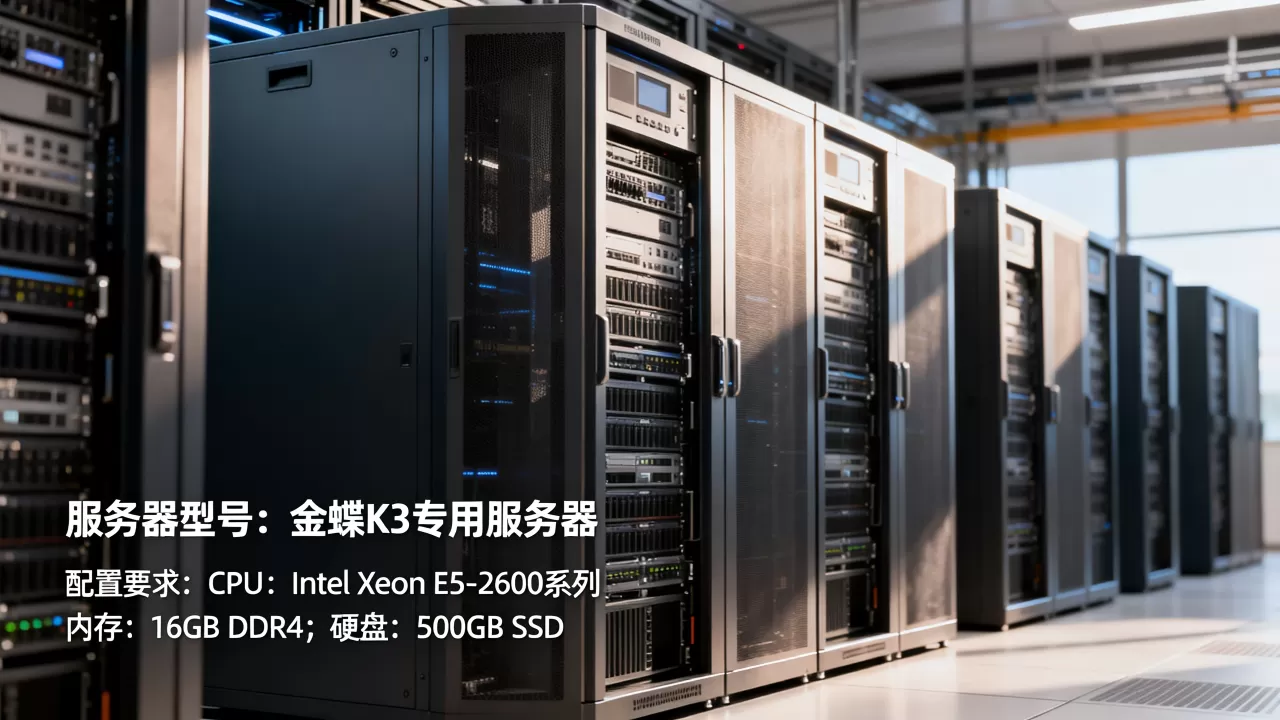 金蝶K3需要几台服务器，金蝶K3服务器配置要求是什么？