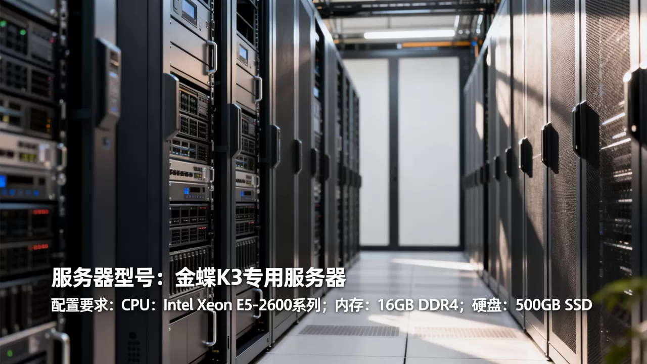 金蝶K3需要几台服务器，金蝶K3服务器配置要求是什么？