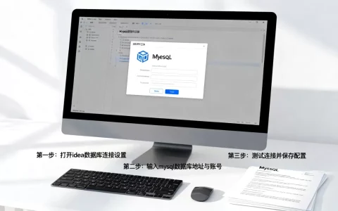 如何在idea中配置mysql数据库连接，怎么设置？