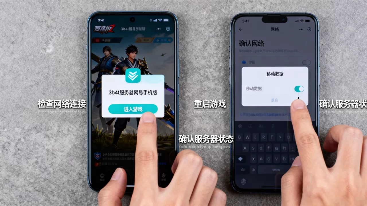 3b4t服务器网易手机版如何进入，进不去怎么办？