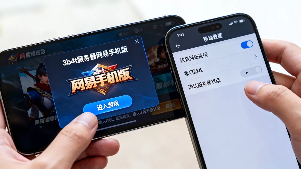3b4t服务器网易手机版如何进入，进不去怎么办？
