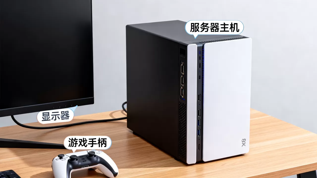 服务器主机怎么当游戏机用？，需要什么配置