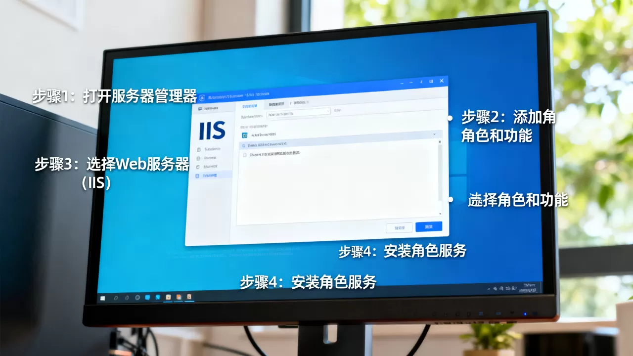 iis怎么建网站？安装IIS的步骤有哪些？