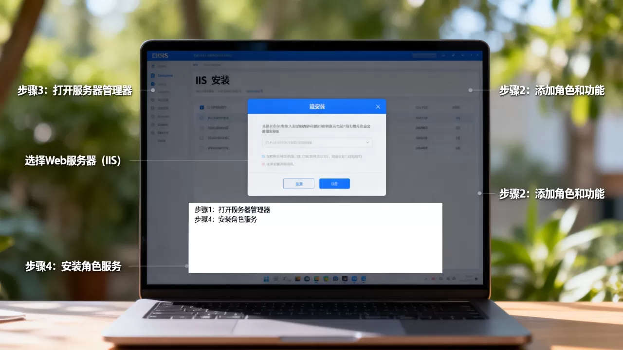 iis怎么建网站？安装IIS的步骤有哪些？