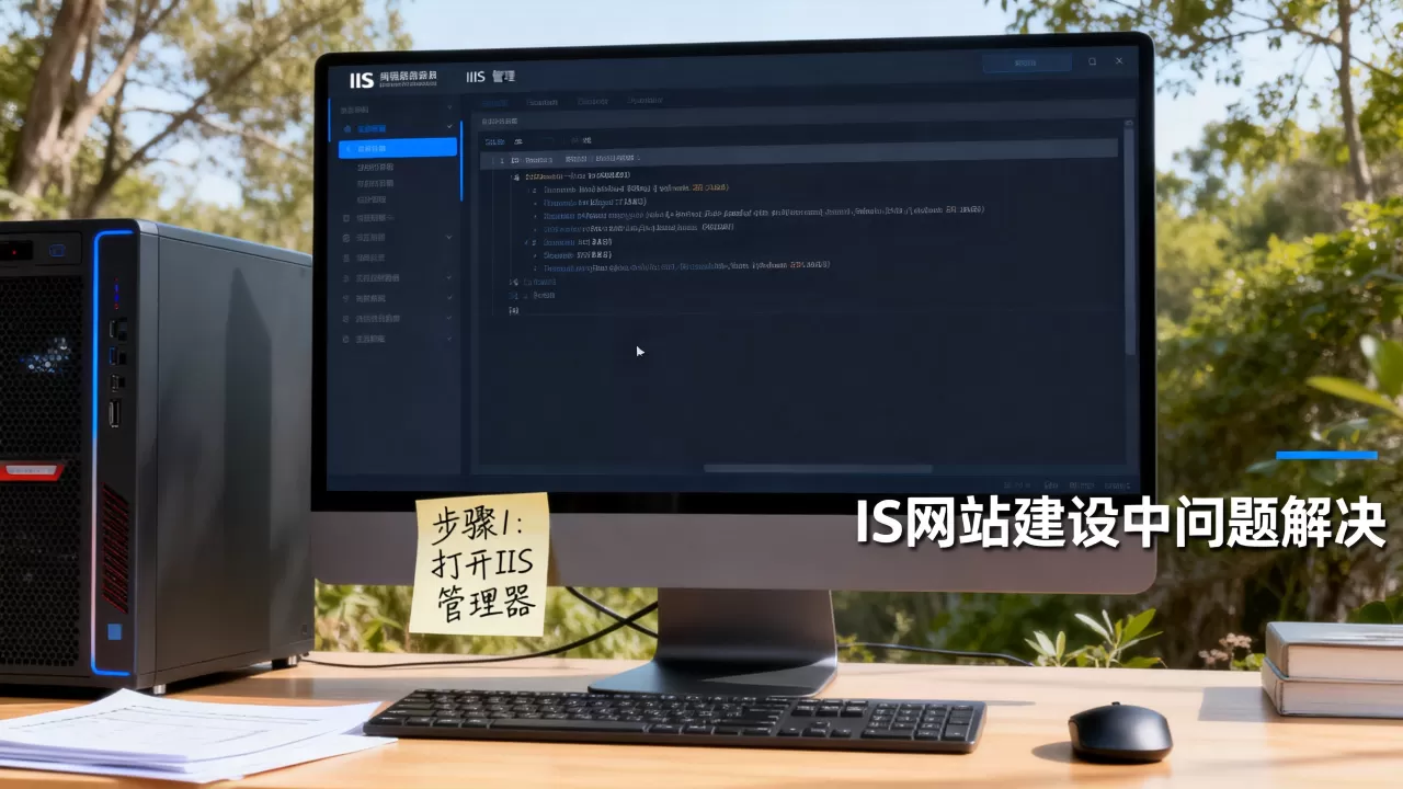 IIS提示网站建设中如何解决？,IIS绑定域名修改方法