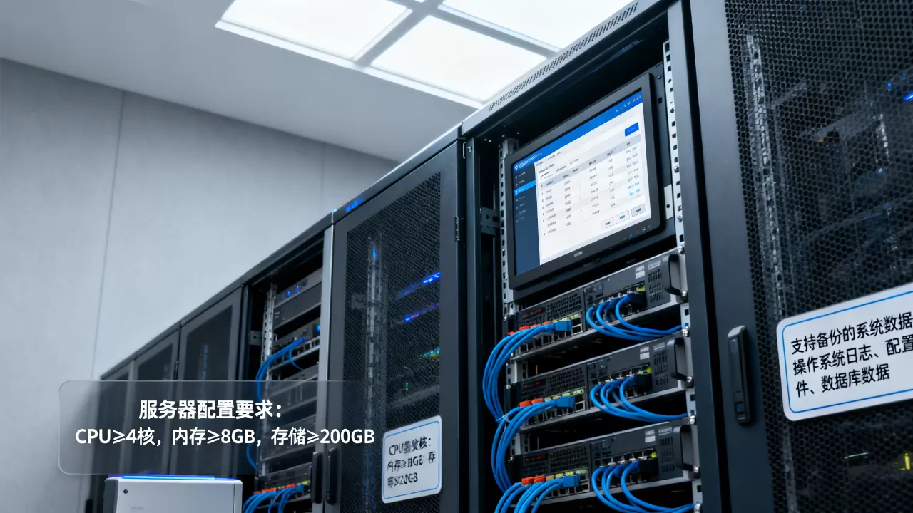 云堡垒机支持备份哪些系统数据，服务器系统配置要求是什么？