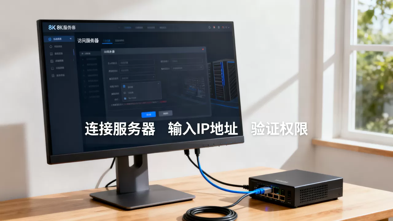 用友t3一台电脑怎么访问服务器