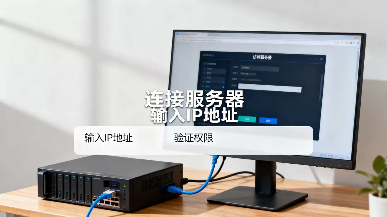 用友t3一台电脑怎么访问服务器
