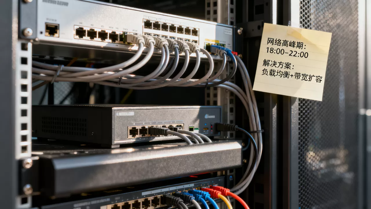 10M服务器网络高峰期是多少？，怎么解决？