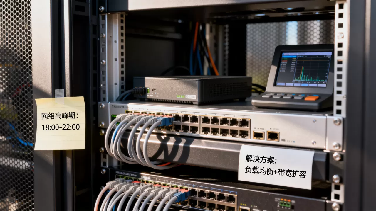 10M服务器网络高峰期是多少？，怎么解决？