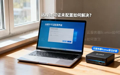 远程许可证未配置如何解决？，云服务器license如何激活