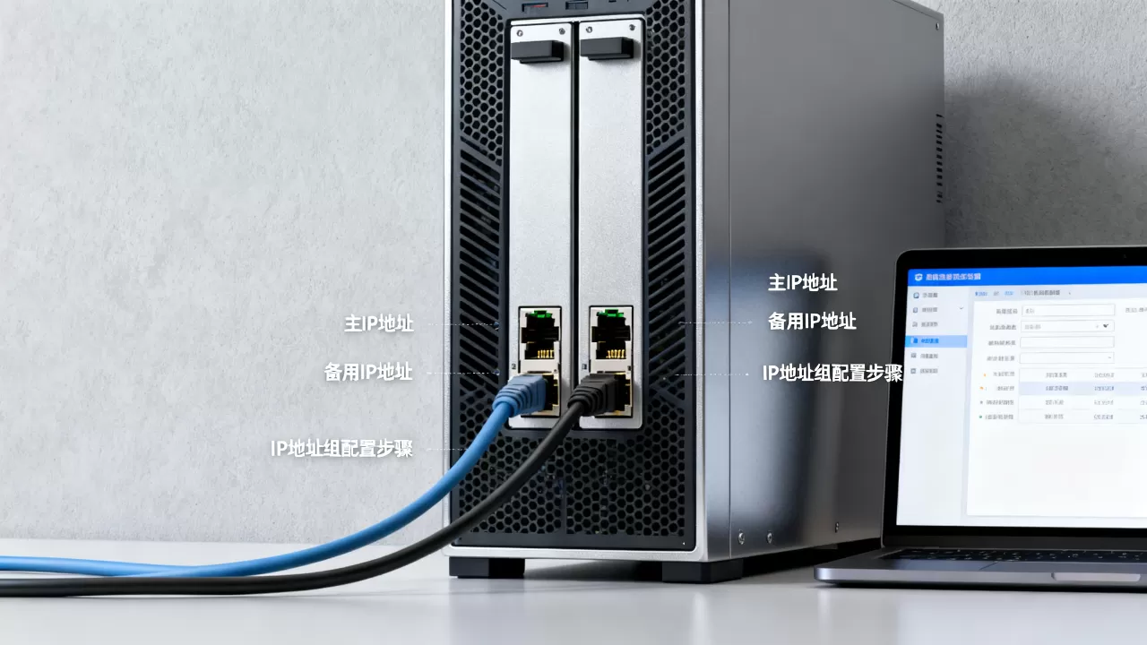 服务器上怎么配置两个IP地址？，IP地址组怎么配置？