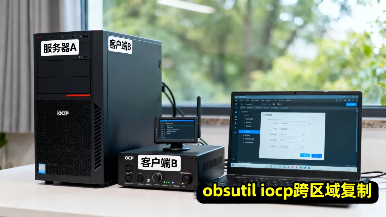 如何使用obsutil实现iocp服务器客户端跨区域复制？，怎么做