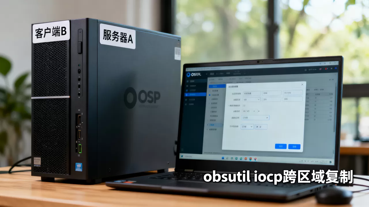 如何使用obsutil实现iocp服务器客户端跨区域复制？，怎么做