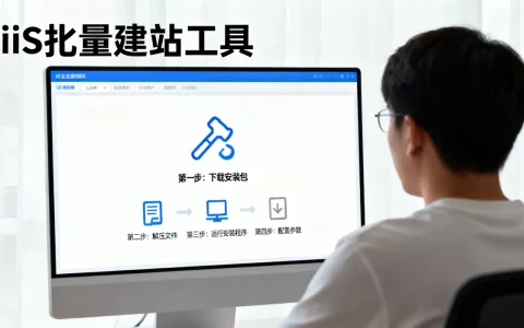 iis批量建站工具怎么安装？，需要哪些步骤？