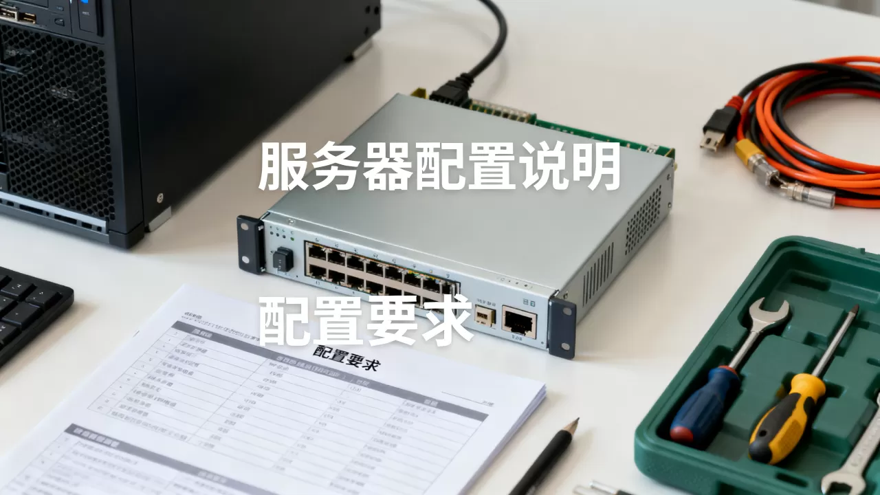 服务器配置说明怎么写？，服务器配置要求有哪些？