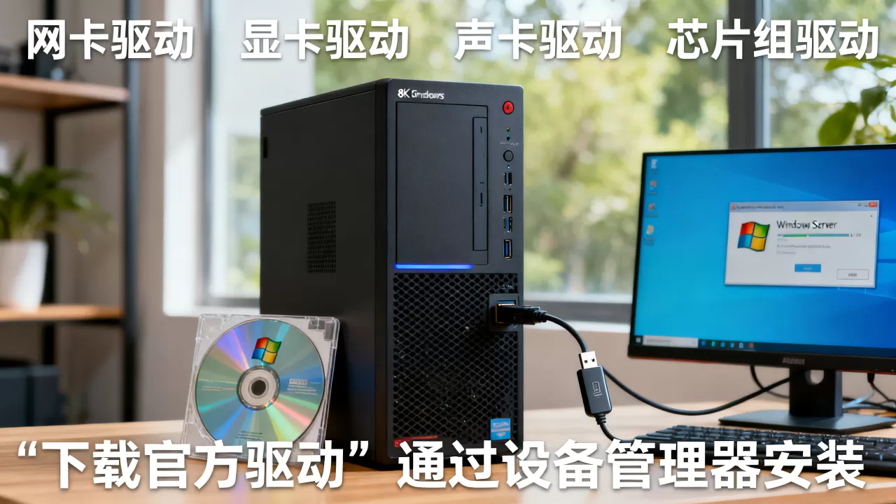 Windows服务器必装驱动有哪些，怎么安装？