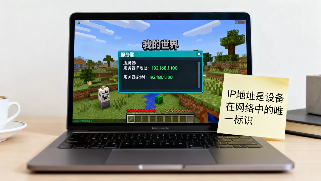 我的世界服务器怎么查IP地址？，IP地址是什么？