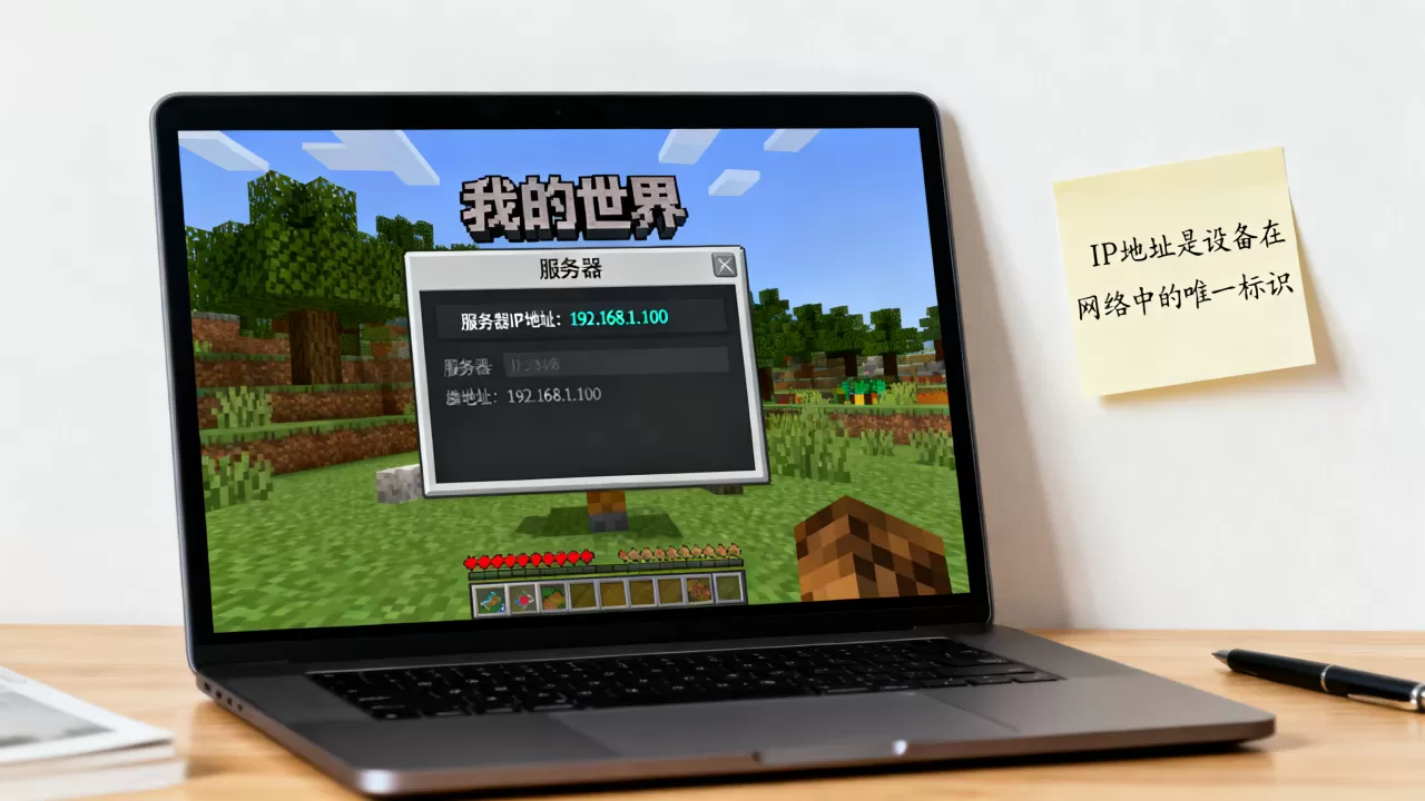我的世界服务器怎么查IP地址？，IP地址是什么？