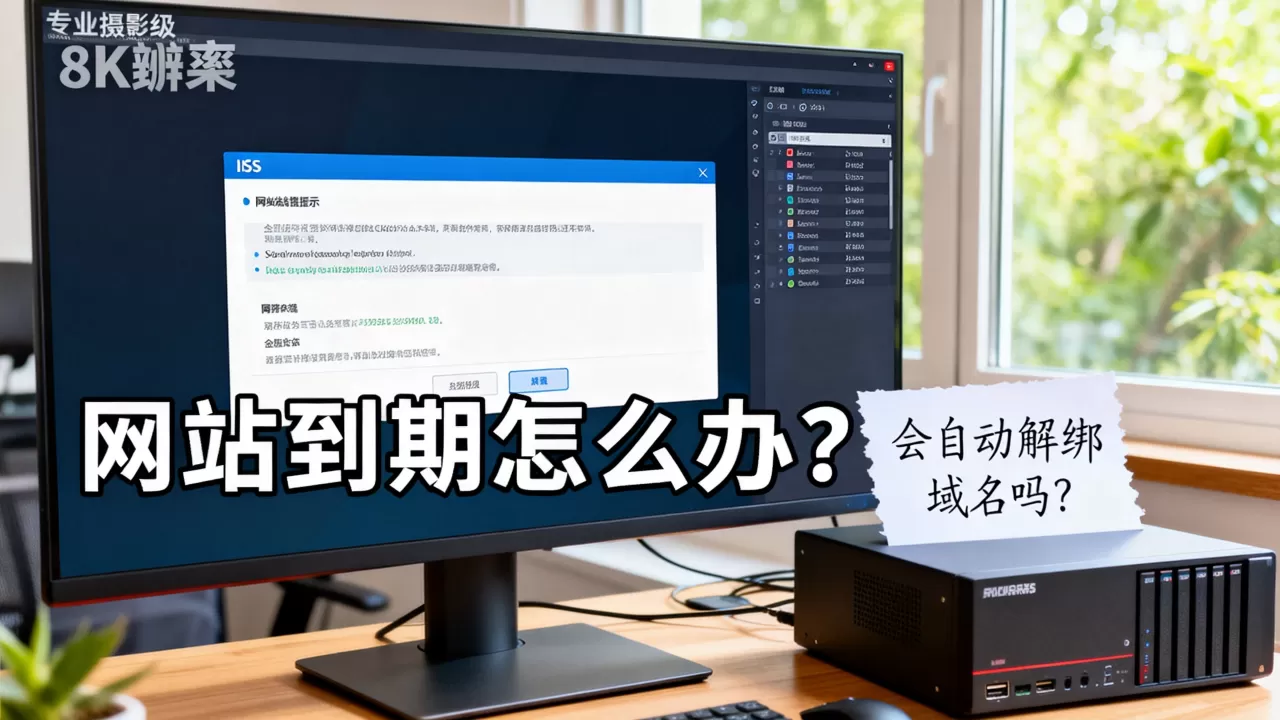 IIS提示网站到期怎么办?网站到期会自动解绑域名吗? IIS提示网站到期怎么办?网站到期会自动解绑域名吗?