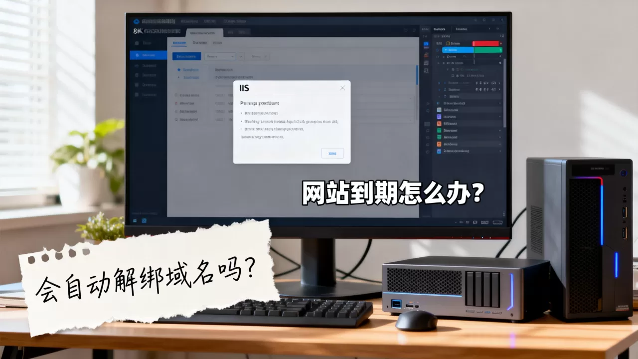 IIS提示网站到期怎么办?网站到期会自动解绑域名吗? IIS提示网站到期怎么办?网站到期会自动解绑域名吗?