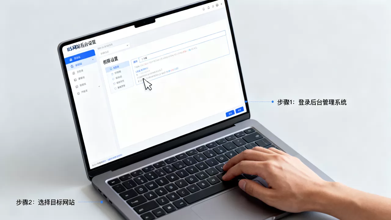 IIS网站后台怎么设置?,后台权限设置有哪些步骤? IIS网站后台怎么设置?,后台权限设置有哪些步骤?