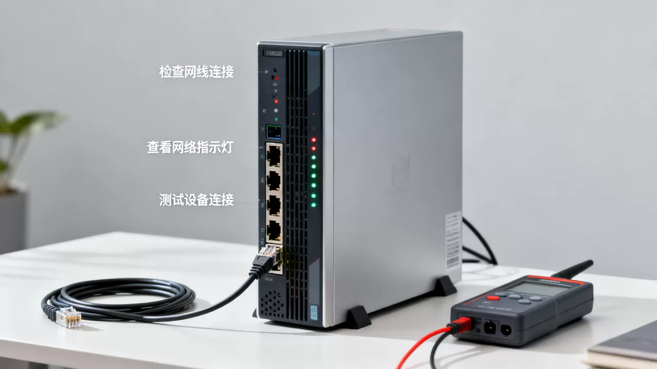 服务器主机没有网络怎么解决？，是什么原因导致的？