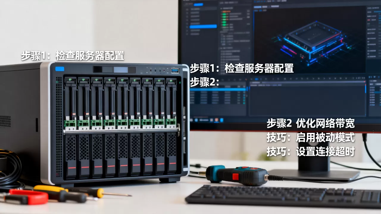 FTP服务器优化具体操作步骤是什么，有哪些技巧？