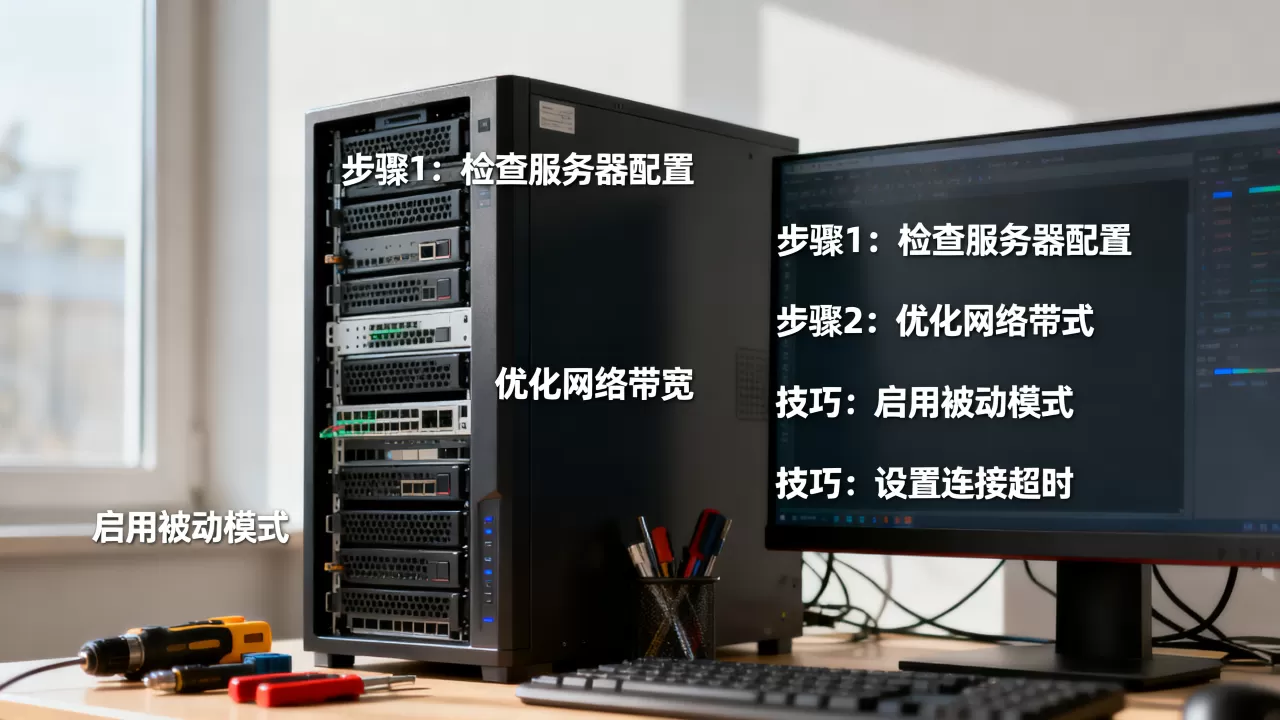 FTP服务器优化具体操作步骤是什么，有哪些技巧？