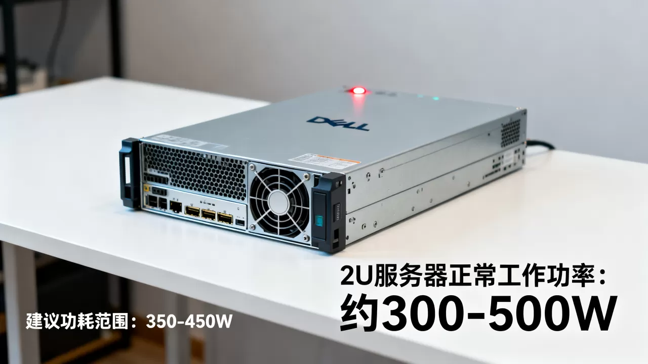 戴尔2U服务器正常工作要多少功率，功耗多少合适