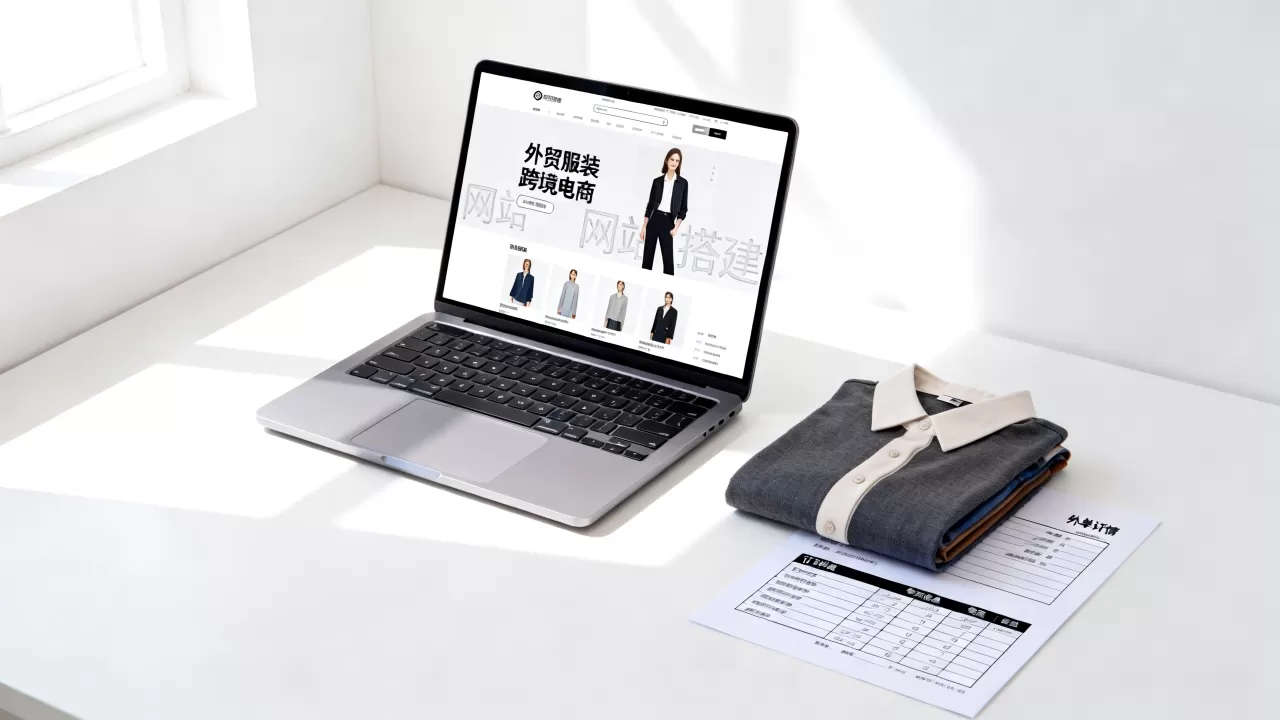 服装做外贸的网站建设