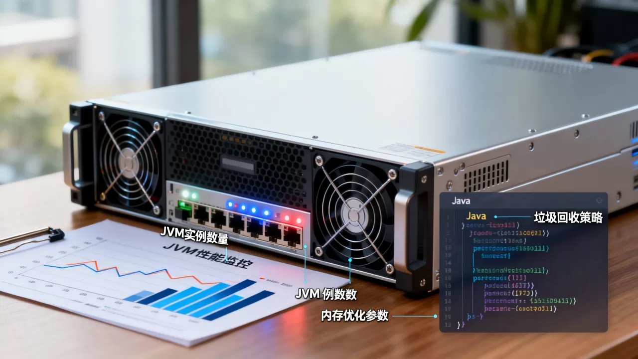 一个服务器最多能启动多少个JVM？，JVM性能怎么优化？