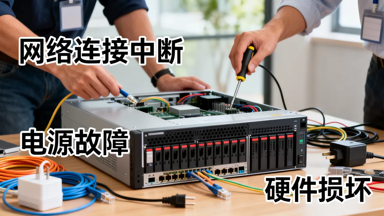 服务器突然不可用的常见原因有哪些，怎么办？
