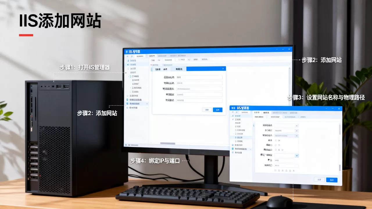 服务器IIS如何添加网站,搭建网站步骤有哪些 服务器IIS如何添加网站,搭建网站步骤有哪些
