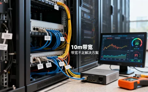 服务器10m带宽能承受多少人访问，带宽不足怎么解决？