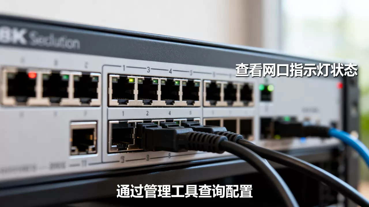 如何查询服务器多网口配置，物理网口连接或断开怎么查？