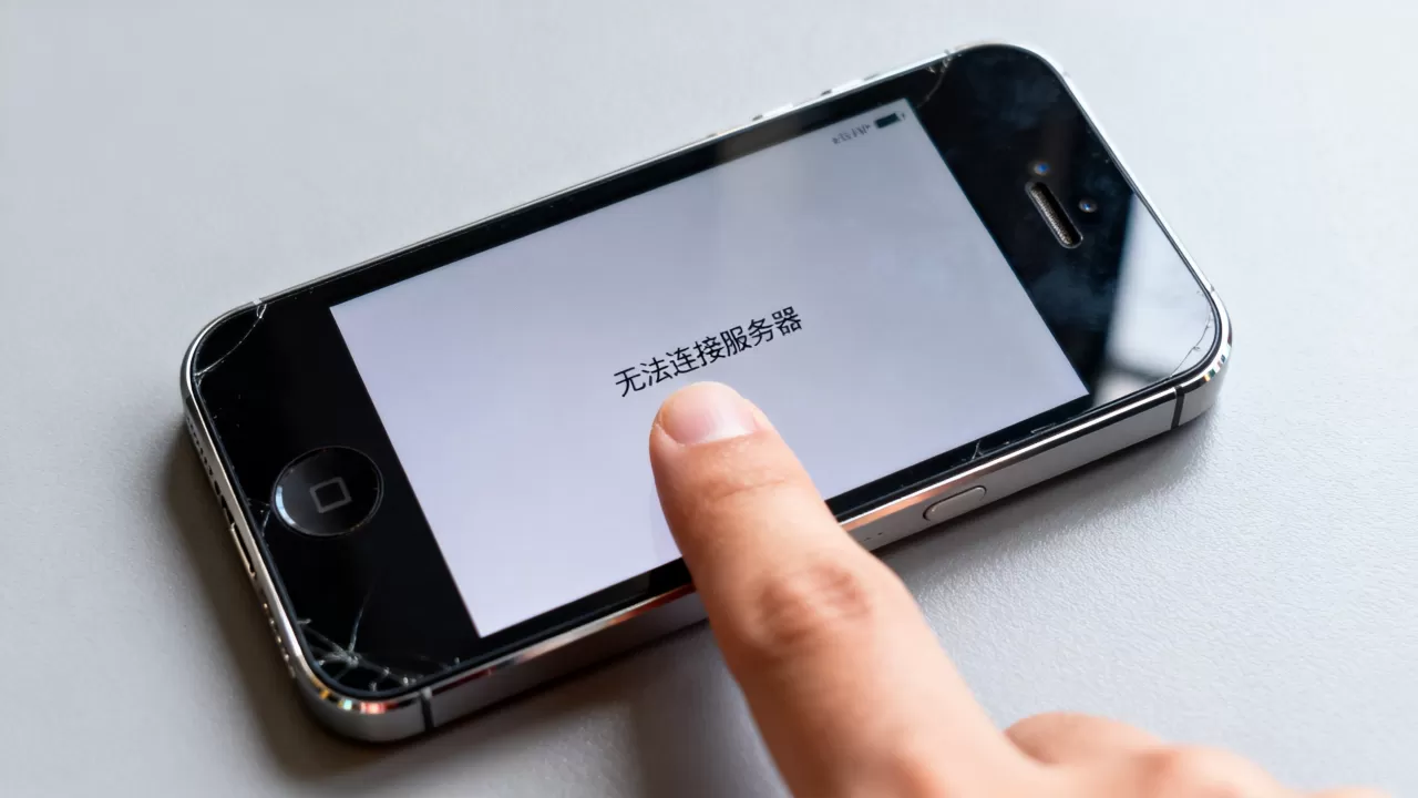 苹果5的app无法连接服务器失败是什么原因，怎么办