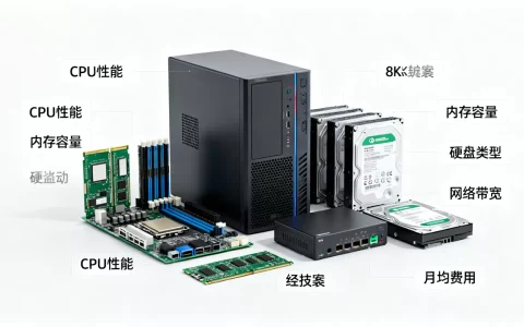 服务器配置和费用由哪些部分组成，怎么选更划算？