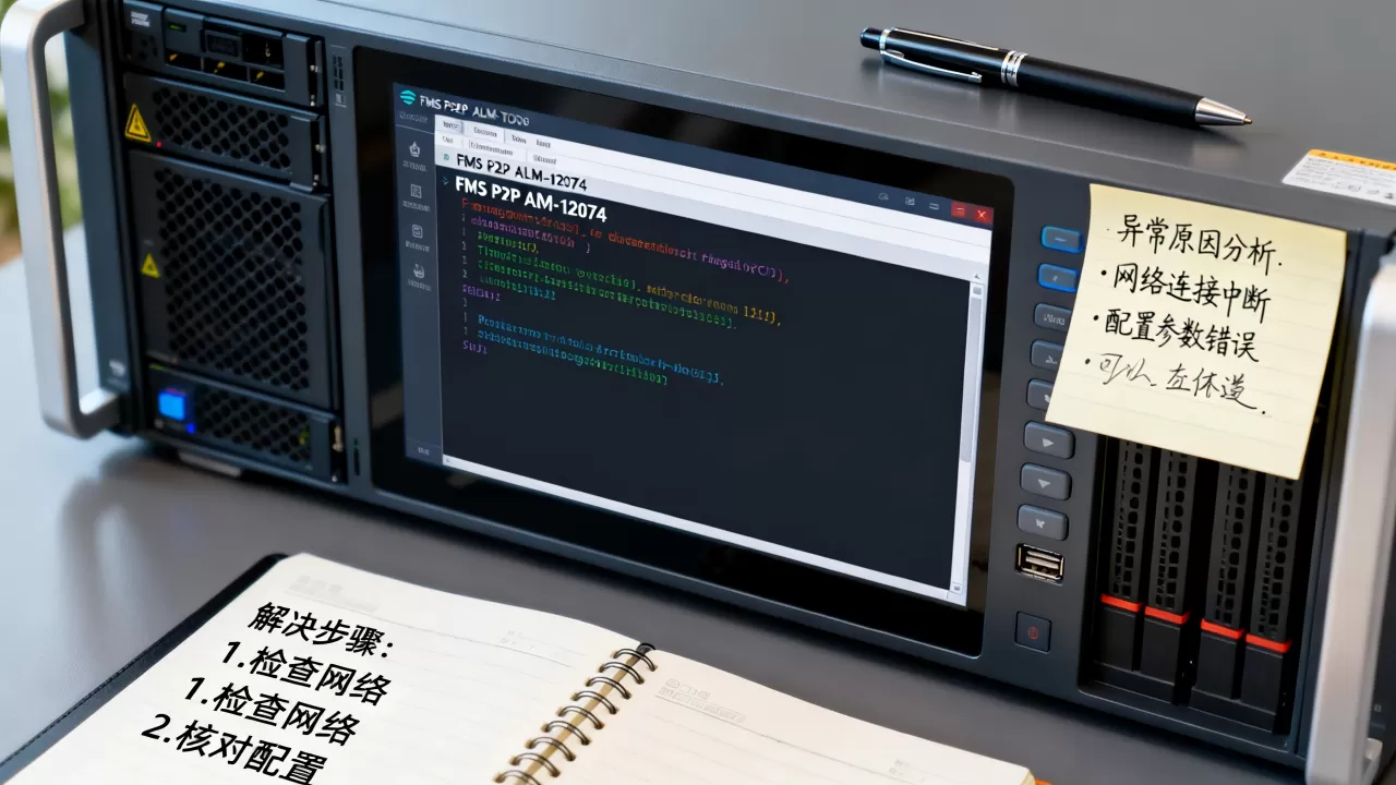 FMS P2P ALM-12074异常怎么办,是什么原因? FMS P2P ALM-12074异常怎么办,是什么原因?